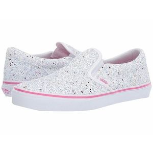 Kids VANS glitter slip-one